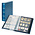 Elegant, Insteekalbum A4 - 60 bladzijden (zwarte)  9 stroken - incl. cassette - Blauw - afm: 240x320x65 ■ per st.