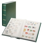 Elegant, Album de stockage A4 - 60 pages (blanc)  10 bandes - incl. boite de protection - Vert - dim: 240x320x65 ■ par pc.