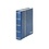 Elegant, Stock album A4 incl. slipcase, cover Blue