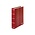 Elegant, Einsteckalbum A4 - 60 seiten (weiß)  10 Streifen - Rot - Abm: 230x305x58 ■ pro Stk.