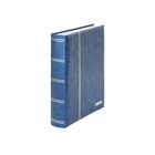 Elegant, Einsteckalbum A4 - 60 seiten (weiß)  10 Streifen - Blau - Abm: 230x305x58 ■ pro Stk.