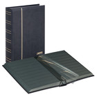Elegant Nubuck, Album de stockage A4 - 60 pages (noires)  9 bandes - Noir - dim: 230x305x58 ■ par pc.