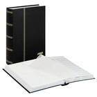 Standaard, Album de stockage A4 - 64 pages (blanc avec séparateur central)  10 bandes - Noir - dim: 230x305x60 ■ par pc.