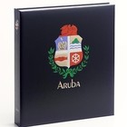 Album - Aruba - Partie   I - type DeLuxe - incl. boite de protection et sans feuilles - Bleu - Davo (2 Trous)