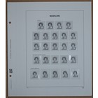 Pre-printed sheet N°: 113 - Netherlands - Album IV - sheet for Basic album - Year: 1991 - Davo, DeLuxe preprint sheets