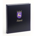 Album - Aland - Partie   I - type DeLuxe - incl. boite de protection et sans feuilles - Bleu - Davo (2 Trous)