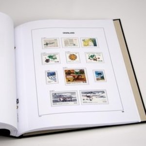 Supplement year: 2004 - Greenland - type: DeLuxe - sheets for Basic album, N°: 45-46, B22-23 (4 pcs.) - Davo (2 Holes)