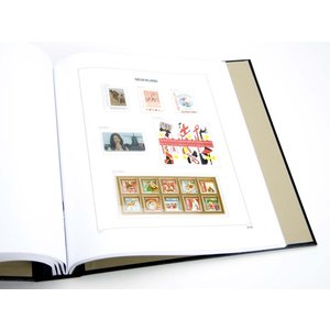 Supplement year: 2021 - Netherlands - sheets for Basic album, nr's: 315-323, A103 (10 pcs.) - Davo, DeLuxe preprint sheets