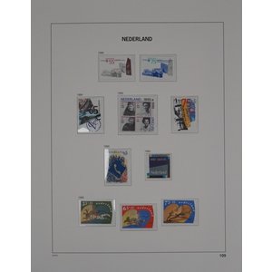 Verzameling Nederland in Davo de luxe album deel IV, jaren 1990 t/m 1999