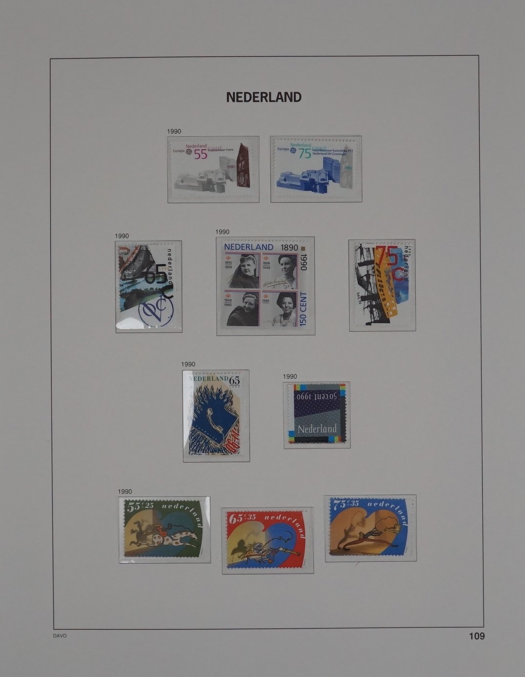 Davo de luxe album, Nederland deel IV - Stamps 4 Everyone