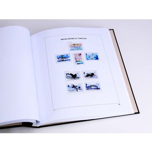 Supplement year: 2021 - Britisch Antartic Territory (Falkland B.A.T.) - type: DeLuxe - sheets for Basic album, N°: 65-66, B33 (3 pcs.) - Davo (2 Holes)