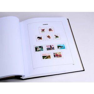 Supplement year: 2021 - Denmark - type: DeLuxe - sheets for Basic album, N°: 156-157, B48 (3 pcs.) - Davo (2 Holes)