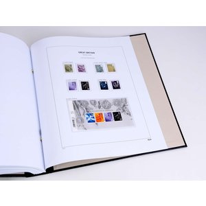 Supplement year: 2021 - Great-Britain (Extra) - type: DeLuxe - sheets for Basic album, N°: E24-25, R30 (3 pcs.) - Davo (2 Holes)