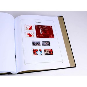Supplément année: 2021 - Indonésie - type: DeLuxe - feuilles pour Album de base, N°: 391-100 (10 pcs.) - Davo (2 Trous)