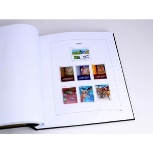 Supplément année: 2021 - Israël - type: DeLuxe - feuilles pour Album de base, N°: 266-270, B76 (6 pcs.) - Davo (2 Trous)