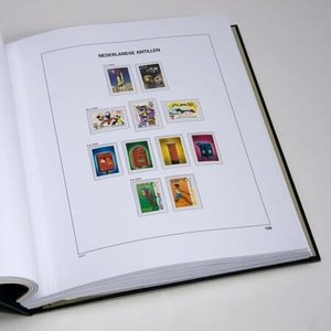 Supplement jaar: 2021 - Nederlandse Antillen - type: DeLuxe - bladen voor Basisalbum, N°: Curaçao 2021 1-3, B1   Sint Maarten 2021 1, B1   Caribisch Nederland 2021 1 (7 st.) - Davo (2 Gats)