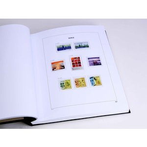 Supplement year: 2021 - Norway - type: DeLuxe - sheets for Basic album, N°: 170-172, B37 (4 pcs.) - Davo (2 Holes)