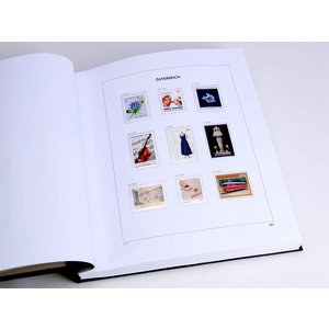 Supplement year: 2021 - Austria - type: DeLuxe - sheets for Basic album, N°: 266-269, B72-75 (8 pcs.) - Davo (2 Holes)