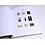 Supplement year: 2021 - Austria - type: DeLuxe - sheets for Basic album, N°: 266-269, B72-75 (8 pcs.) - Davo (2 Holes)