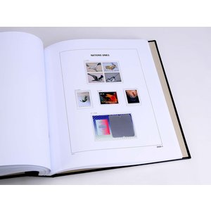 Supplement year: 2021 - U.N.O. Geneva - type: DeLuxe - sheets for Basic album, N°: 2021 1-2 (incl 2a), B1-3 (6 pcs.) - Davo (2 Holes)