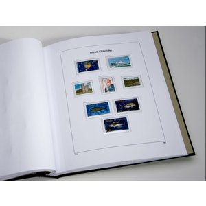 Nachtrag Jahr: 2021 - Wallis et Futuna - Typ: DeLuxe - Blätter für Basisalbum, N°: 91-92, B28 (3 Stk.) - Davo (2 Löcher)