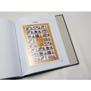Supplement jaar: 2020 - Indonesië (Extra) - type: DeLuxe - bladen voor Blokken (8 st.) - Davo (2 Gats)