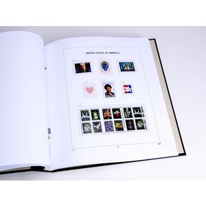 Supplement year: 2021 - United States - type: DeLuxe - sheets for Basic album, N°: 305-311 (7 pcs.) - Davo (2 Holes)