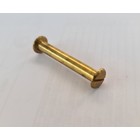 Brass screw for album, length 45 mm. ■ per pc.