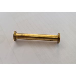 Brass screw for album, 45 mm.