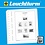 Supplement year: 2021 - Andorra, French post - Sheets for basic album (2 pcs.) - Leuchtturm,  preprint sheets (champagne colored)