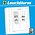 Supplement year: 2021 - Denmark , type: H - Sheets for booklets (2 pcs.) - Leuchtturm,  preprint sheets (champagne colored)