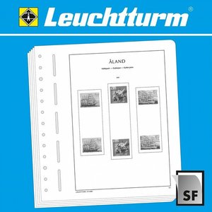 Supplement year: 2021 - Aland (P) - sheets for Guter Pairs - Leuchtturm (13 Rings)