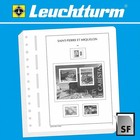 Supplement jaar: 2021 - st.Pierre & Miquelon - bladen voor Basisalbum (3 st.) - Leuchtturm (13 Rings)