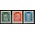 Empire Allemand Mi.  407-409  -**-