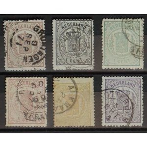 NVPH:   13-18 - Niederlande - Briefmarke