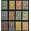 Netherlands NVPH.   90-101  -o-, with plate errors