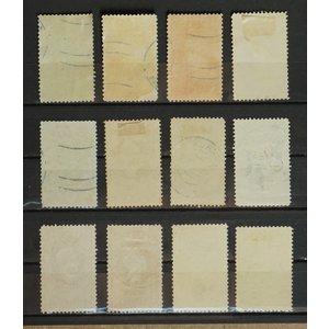 Netherlands NVPH.   90-101  -o-, with plate errors