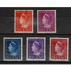 NVPH - D.20-24, Dienst postzegels, Uitgegeven in het jaar:  1947, Gestempeld (U)