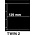 Insert sheets, Black 2-sided use - 2 compartments horizontal - KOSMOS, Twin - type 2 - 4 Rings - Pocket dim: 225x125 mm. ■ per piece.