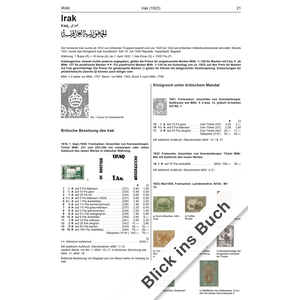 Michel cataloque Territoires d'outre-mer partie UK.10.1 Arabie, Iran