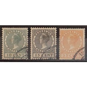 Pays-Bas NVPH.  136-138  -o-