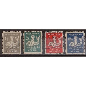 NVPH: R.82-85 - Niederlande - Roltand-Marke