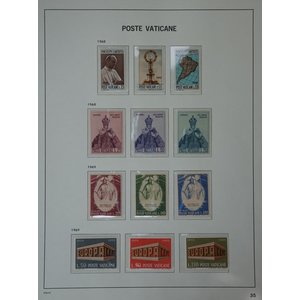 Sammlung Vatikan im Davo album, jahre 1929 bis 1990