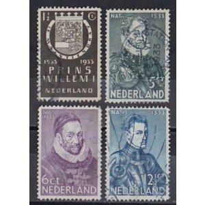 NVPH:  252-255 - Pays-Bas - Timbre