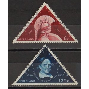 NVPH -   287-288, Postzegels (Nederland), Uitgegeven in het jaar:  1936, Gestempeld (U)