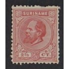 NVPH -     3, Briefmarke (Surinam), Ausgegeben in den Jahren:  1873-1889, Ungebraucht (MH)