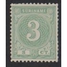 NVPH -    19, Postzegel (Suriname), Uitgegeven in de jaren:  1890-1893, Ongebruikt (MH)