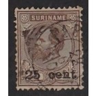 NVPH -    37, Briefmarke (Surinam), Ausgegeben im Jahr:  1900, Gestempelt (U)