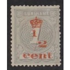 NVPH -    60, Postzegel (Suriname), Uitgegeven in het jaar:  1911, Ongebruikt (MH)