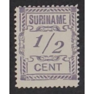 NVPH -    65, Postage stamp (Suriname), Issued in the year:  1912, Mint Hinghed (MH)